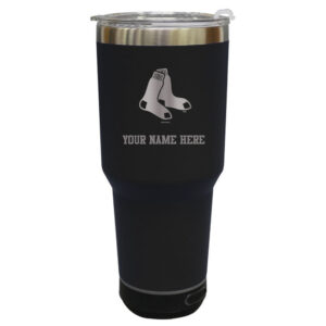 The Memory Company  Boston Red Sox Personalized 30oz. Stainless Steel Bluetooth Tumbler