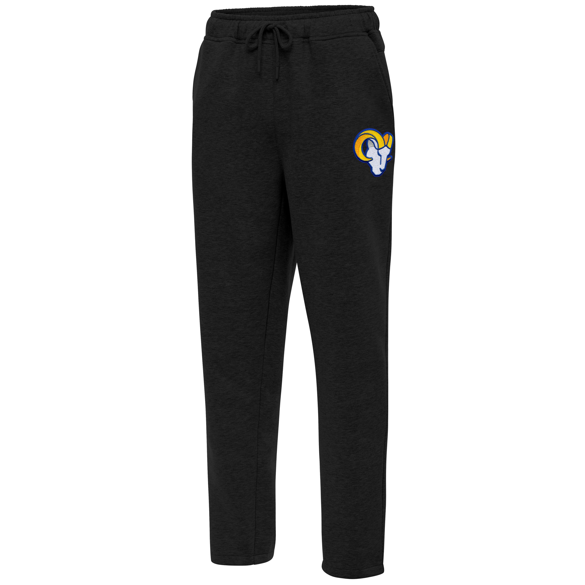 Men's Antigua Black Los Angeles Rams Victory Sweatpants