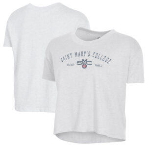 Women's Alternative Apparel  White Saint Mary's Gaels Retro Jersey Headliner Cropped T-Shirt