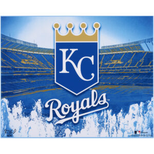 Kansas City Royals 16" x 20" Photo Print - Signed by Artist Brian Konnick - Limited Edition of 25