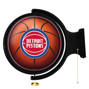 Detroit Pistons 21'' x 23'' Rotating Lighted Wall Sign