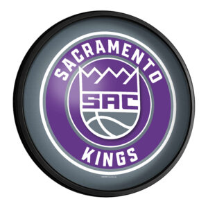 Sacramento Kings 18'' Round Slimline Illuminated Wall Sign