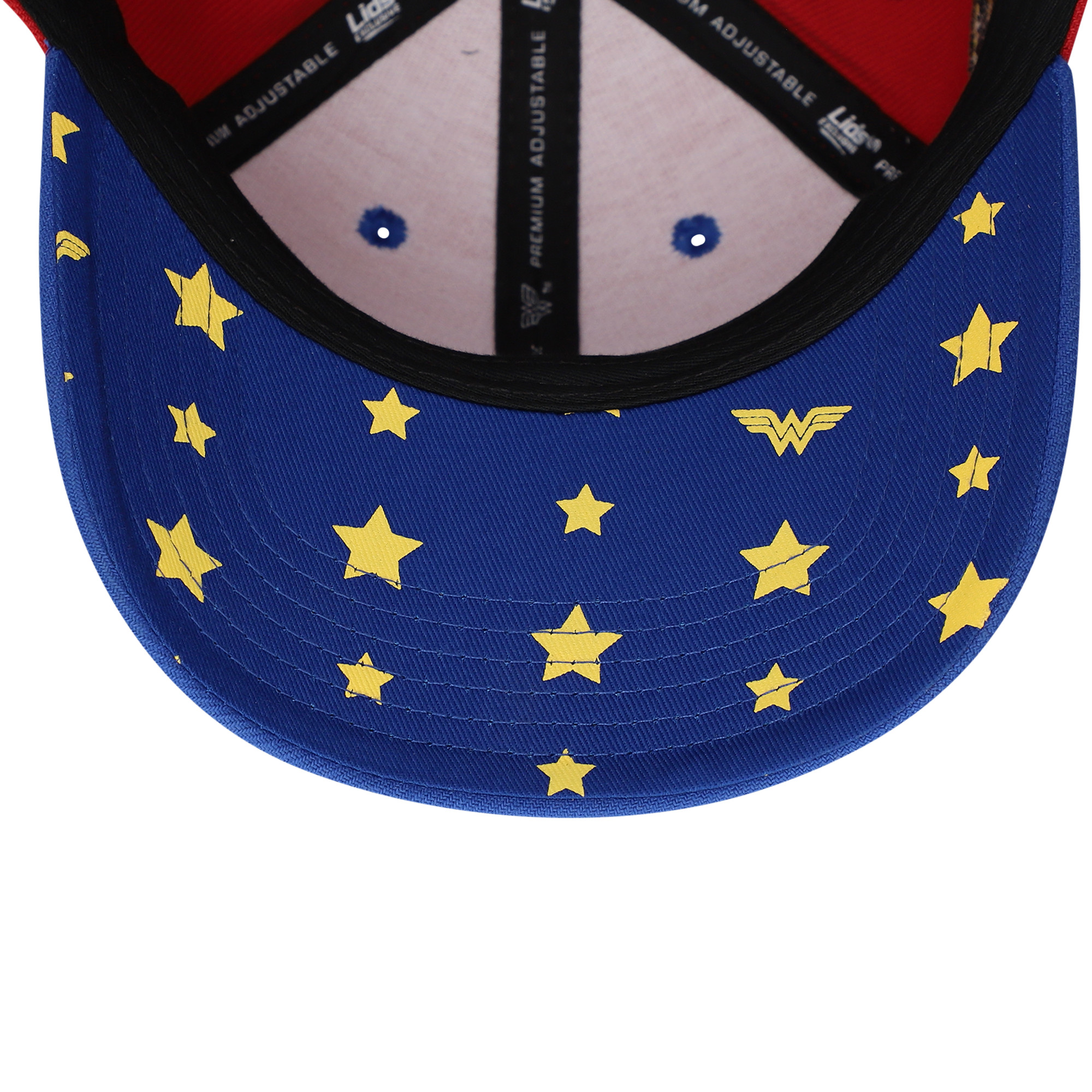 Youth Red Wonder Woman Adjustable Hat - Image 11