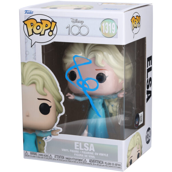 Idina Menzel Frozen Autographed Elsa #1319 Funko Pop! Vinyl Figure - BAS