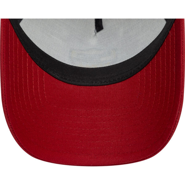 Men's New Era White AS Roma A-Frame Trucker 9FORTY Adjustable Hat - Image 6