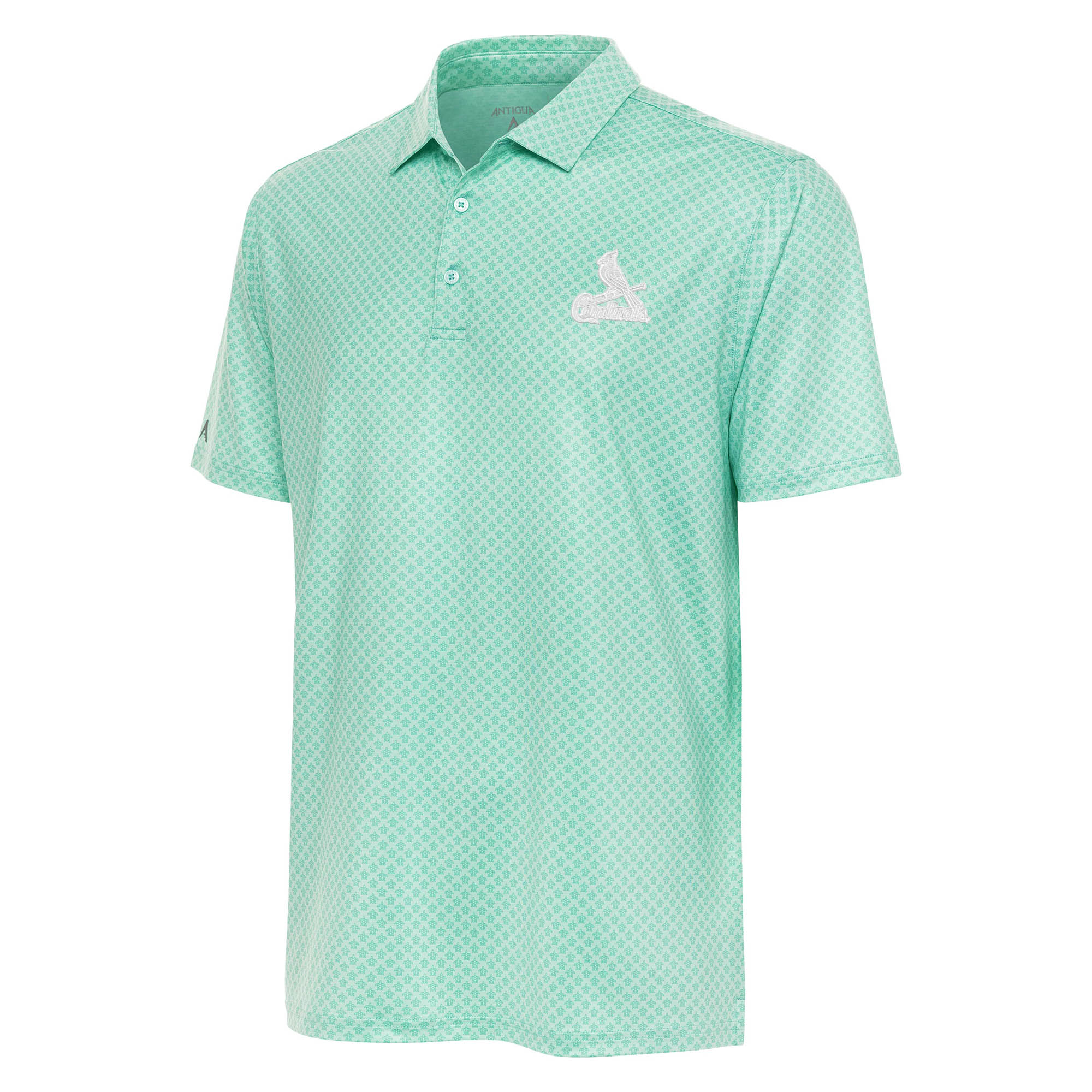 Men's Antigua Teal St. Louis Cardinals Dawdle Polo