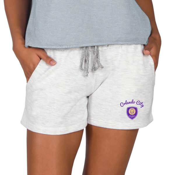 Women's Concepts Sport Oatmeal Orlando City SC Mainstream Terry Shorts