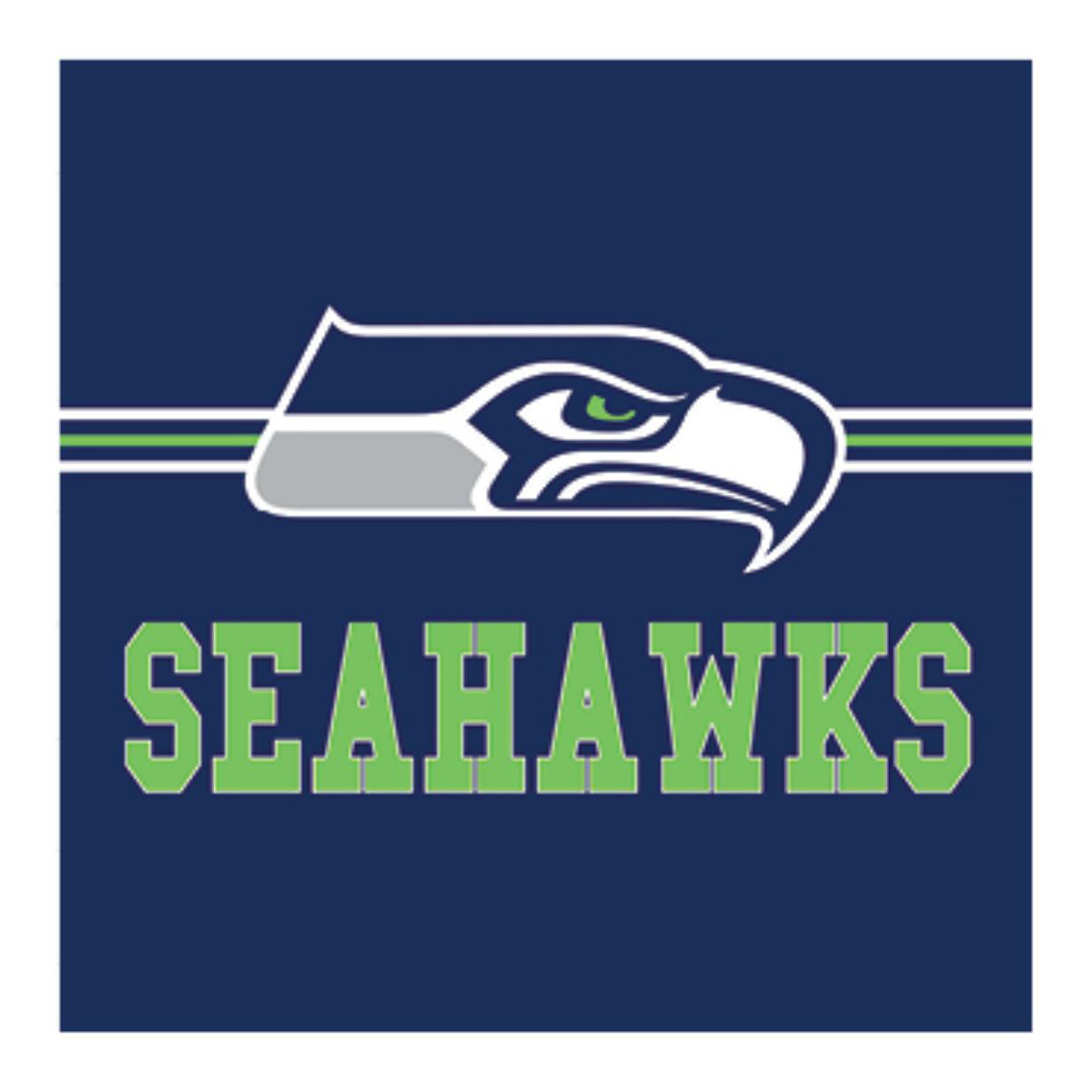 Seattle Seahawks 12" x 12" Movable Wall Tile Sign