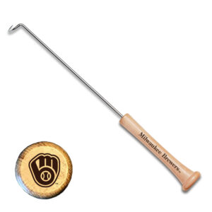 Baseball BBQ Milwaukee Brewers The Hook Pigtail Tool