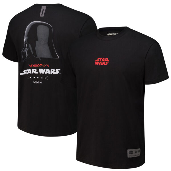 Unisex Black Star Wars Darth Vader Helmet T-Shirt