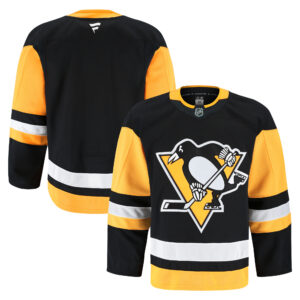 Men's Fanatics Black Pittsburgh Penguins Home Authentic Pro Jersey