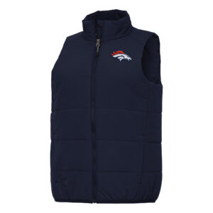 Women's Antigua  Navy Denver Broncos Experience Full-Zip Vest