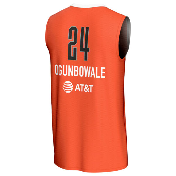 Youth GameDay Greats Arike Ogunbowale Orange 2024 WNBA All-Star Game Lightweight Replica Jersey - Image 7
