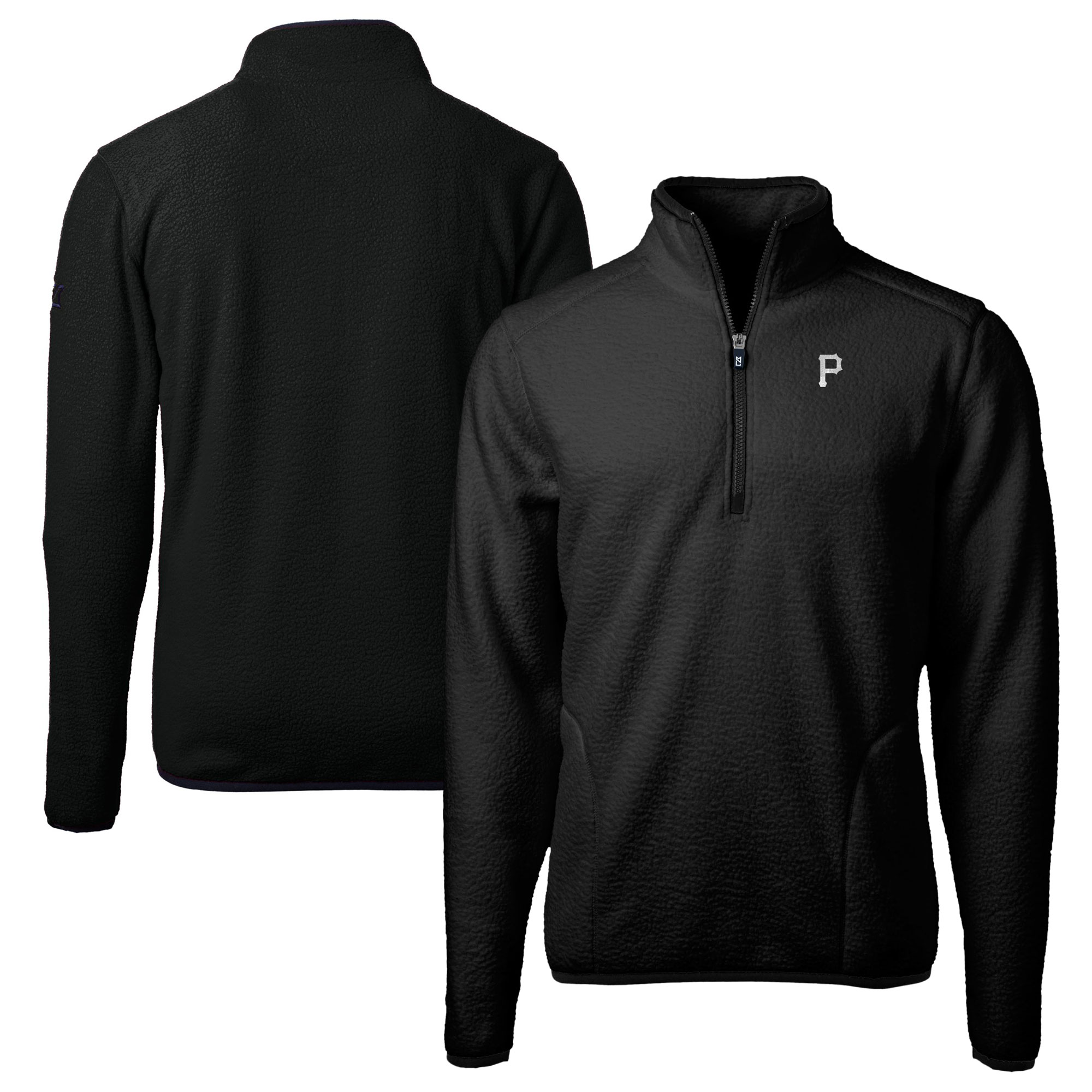 Men's Antigua Black Los Angeles Kings Tribute Quarter-Zip Pullover Top - Image 2