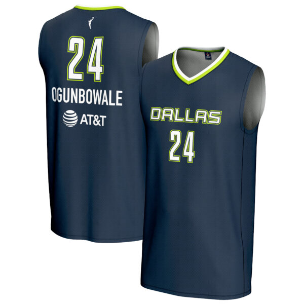 Unisex GameDay Greats Arike Ogunbowale Navy Dallas Wings Lightweight Replica Basketball Jersey