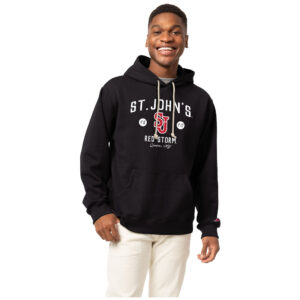 Men's League Collegiate Wear  Navy St. John's Red Storm Essentials 2.0 Fleece Pullover Hoodie