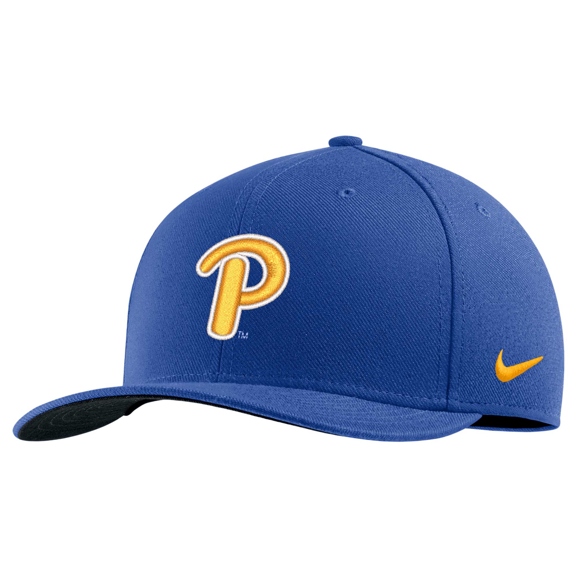 Men's Nike Royal Pitt Panthers Classic99 Swoosh Performance Flex Hat - Image 2