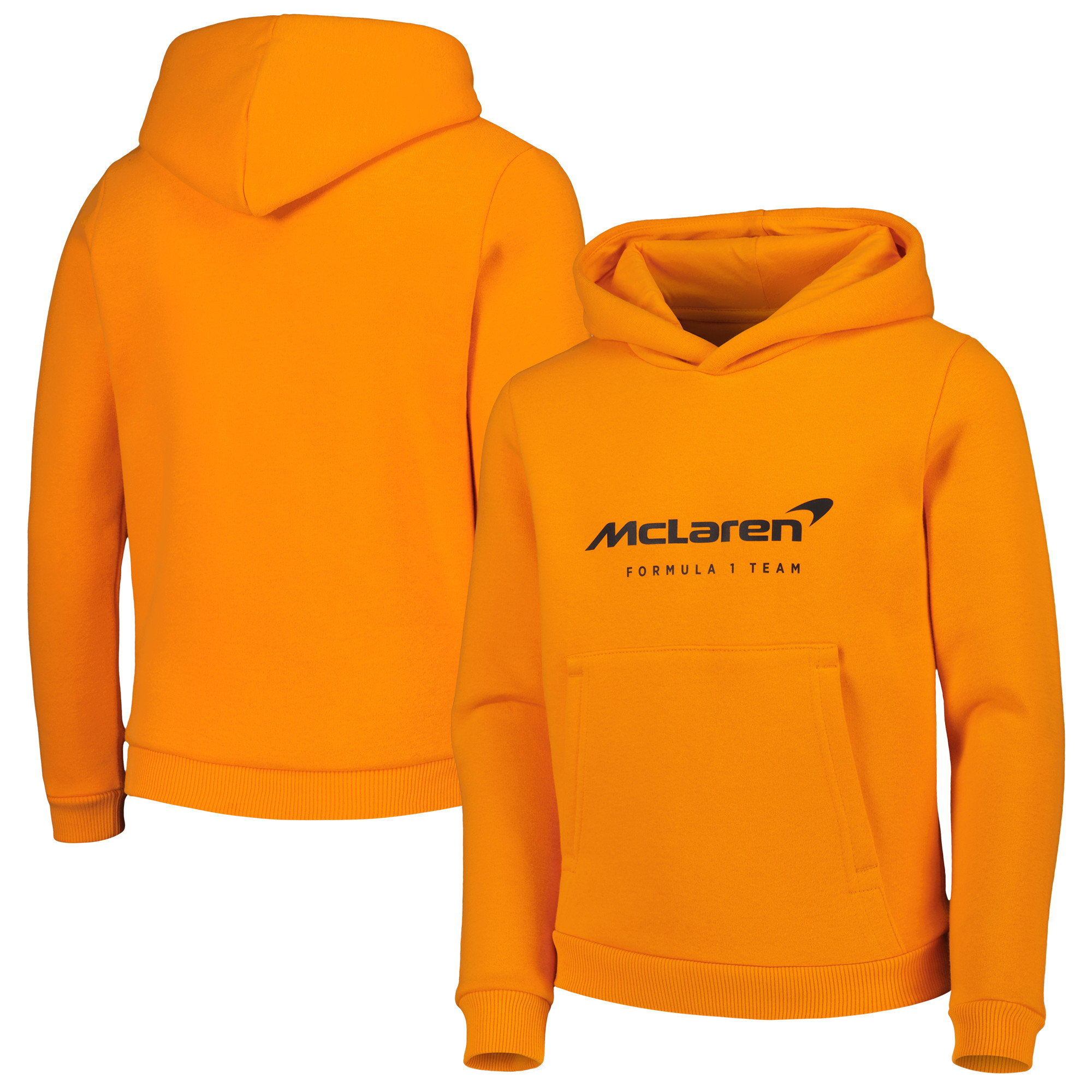 Youth Castore Orange McLaren F1 Team 2023 Core Pullover Hoodie - Image 5