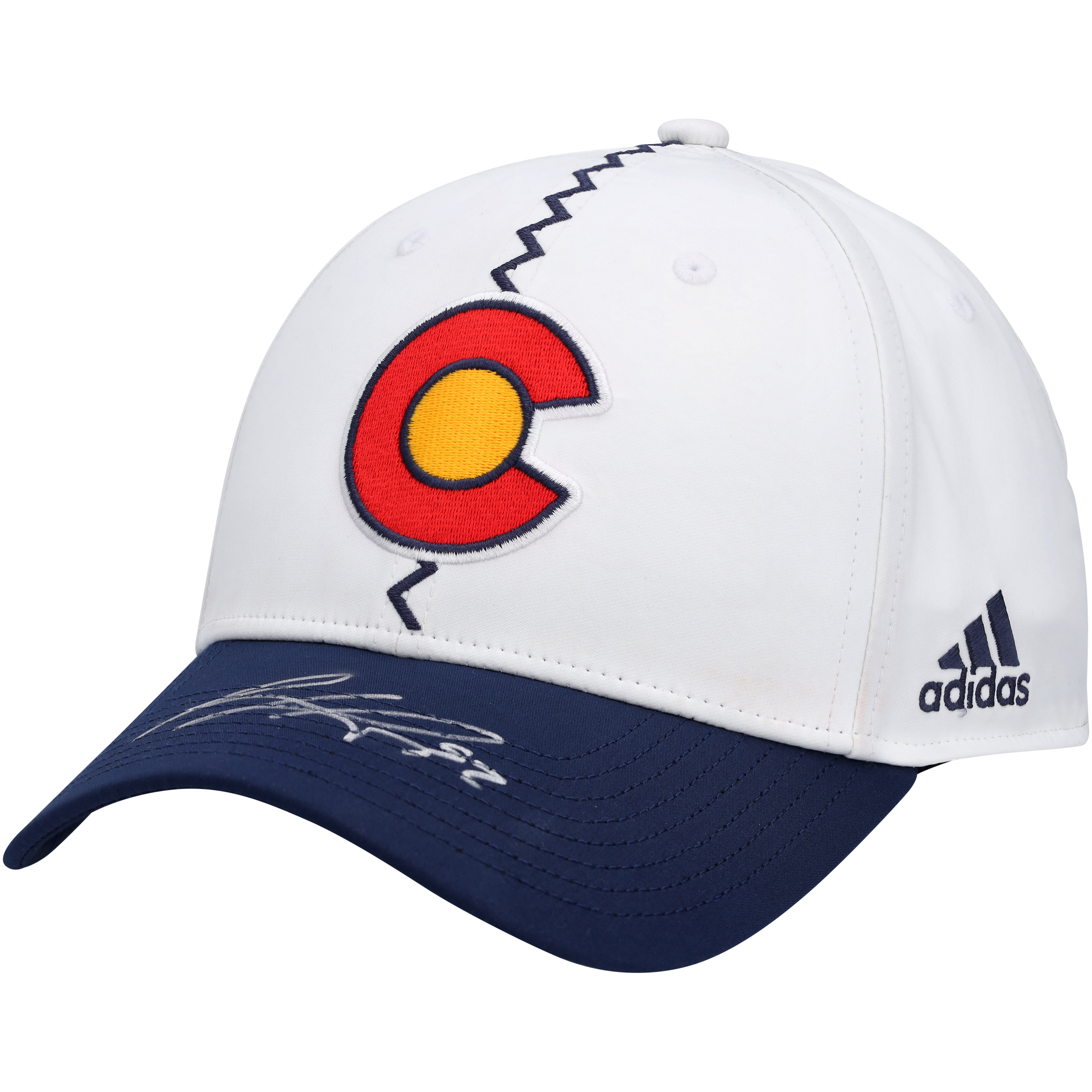 Gabriel Landeskog Colorado Avalanche 2022-23 Reverse Retro Cap - Image 2