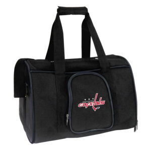 Black Washington Capitals Small 16" Pet Carrier