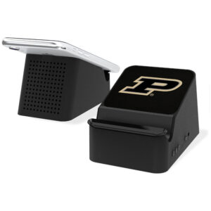 Purdue Boilermakers Wireless Charging Station & Bluetooth Speaker