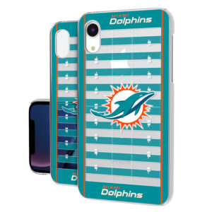 Miami Dolphins iPhone Clear Field Design Case