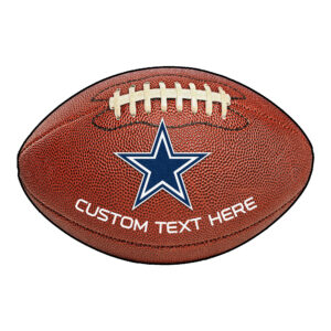 Dallas Cowboys 22'' x 35'' Personalized Football Mat