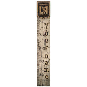 LAFC 36'' x 6'' Personalized Growth Chart