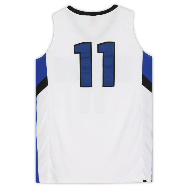 Air Force Falcons Team-Issued #11 White and Black Jersey from the Basketball Program - Size L - Image 5