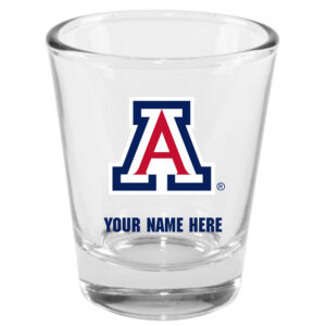Arizona Wildcats 2oz. Personalized Shot Glass