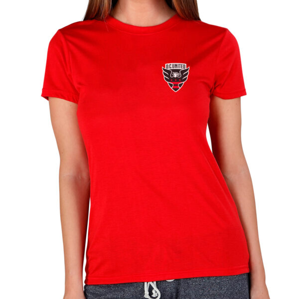 Women's Concepts Sport Red D.C. United Marathon T-Shirt