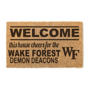 Wake Forest Demon Deacons 18" x 30" Welcome Doormat