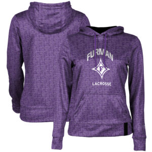 Women's Purple Furman Paladins Lacrosse Pullover Hoodie