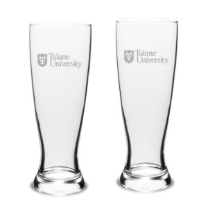 Tulane Green Wave Team 23oz. 2-Piece Stylish University Pilsner Set