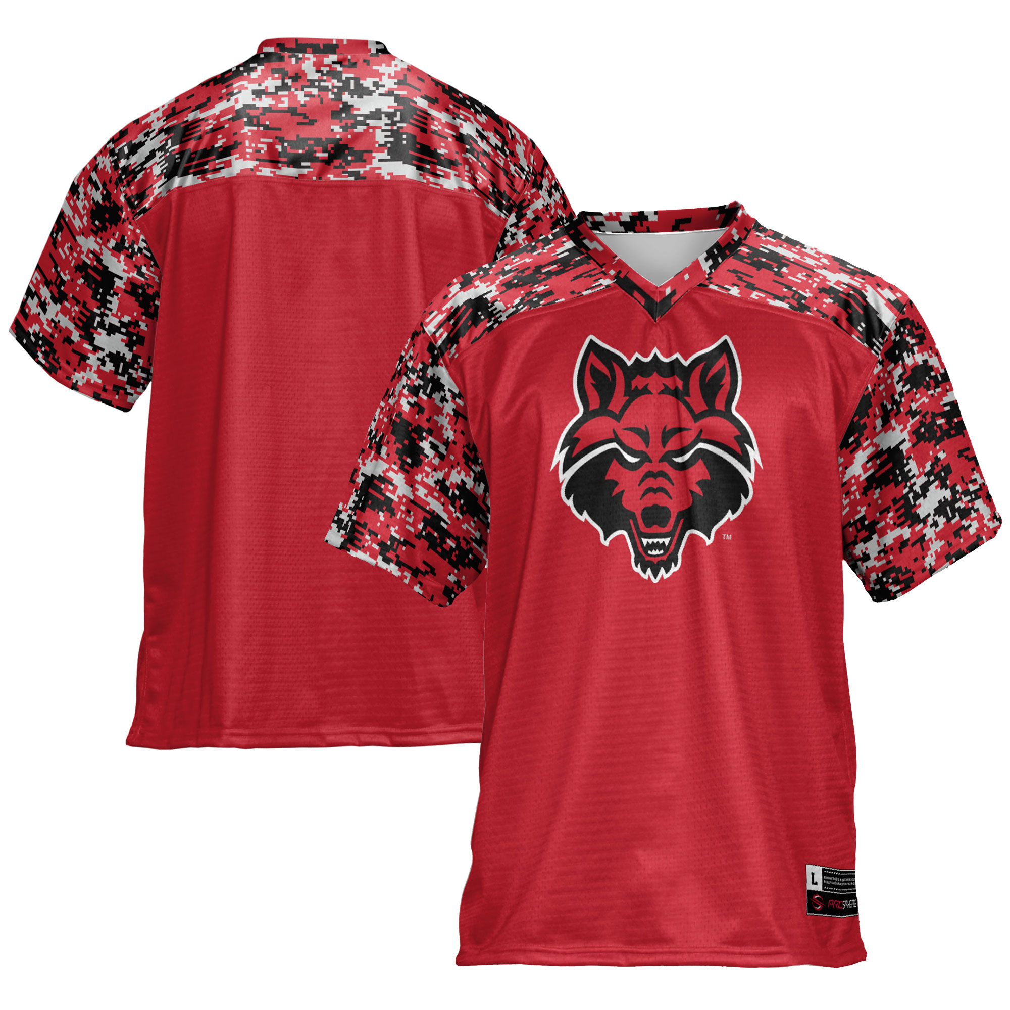 Men's GameDay Greats Scarlet Arkansas State Red Wolves Football Jersey - Image 2