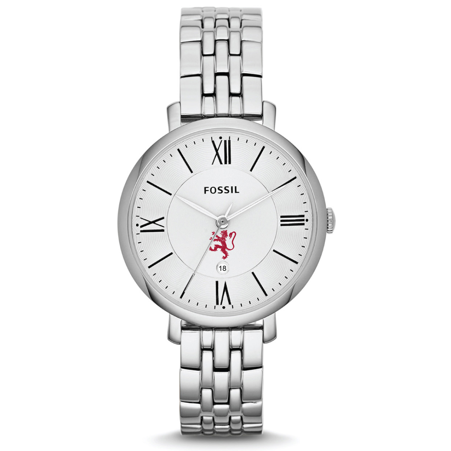 Women’s Fossil Silver Phillips Exeter Academy Big Red Jacqueline ...