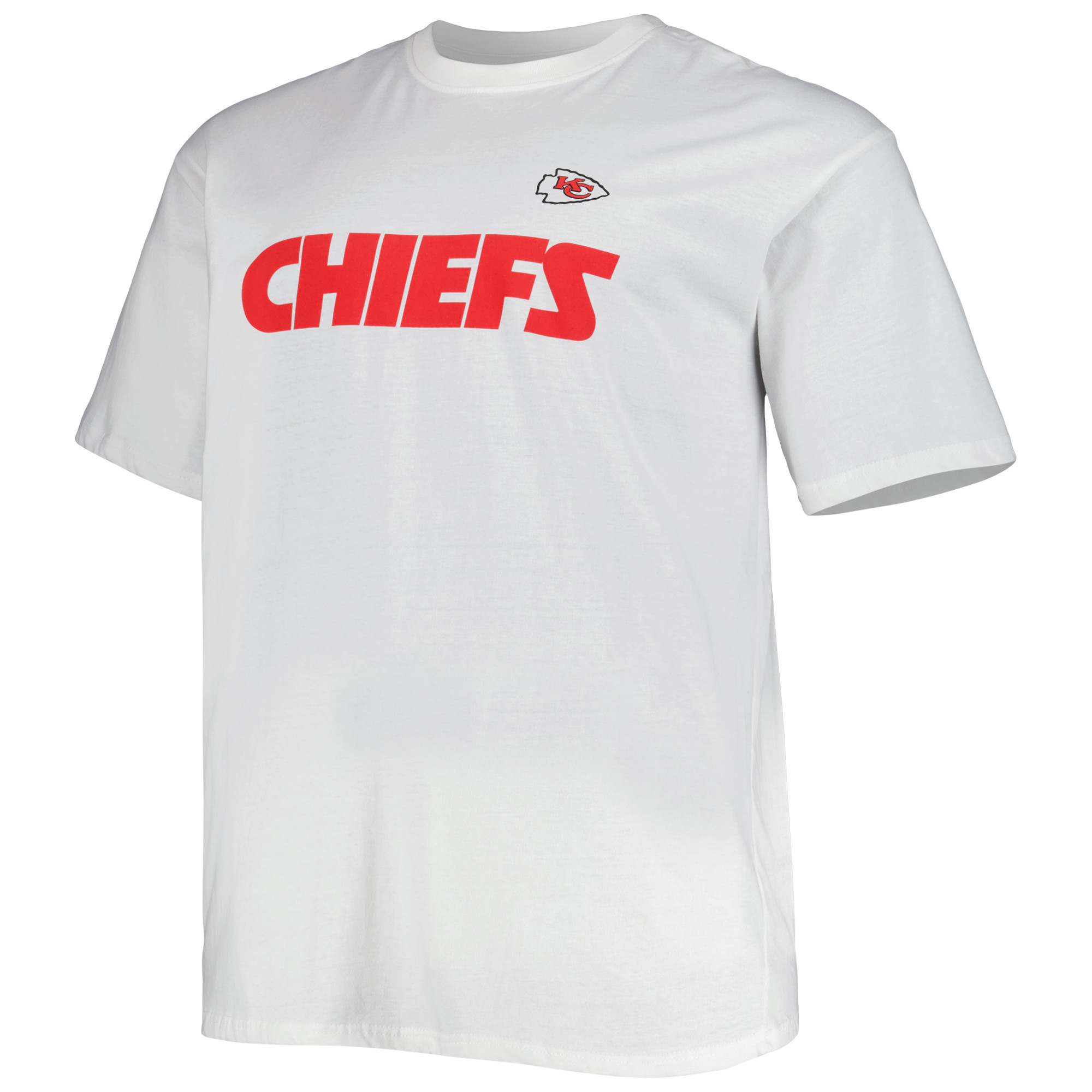 Men's Fanatics White Kansas City Chiefs Big & Tall Hometown Collection Hot Shot T-Shirt - Image 3