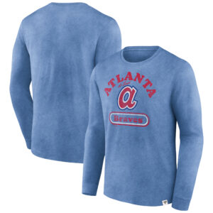 Men's Fanatics Royal Atlanta Braves Circus Catch Long Sleeve T-Shirt