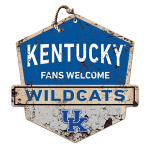 Kentucky Wildcats Fans Welcome Sign