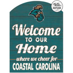 Teal Coastal Carolina Chanticleers 16'' x 22'' Marquee Sign