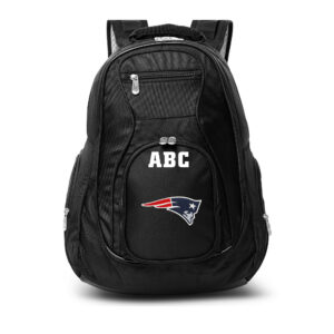 MOJO Black New England Patriots Personalized Premium Laptop Backpack