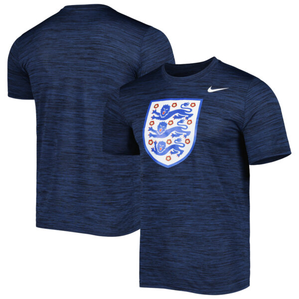 Men's Nike Navy England National Team Primary Logo Velocity Legend Performance T-Shirt