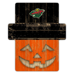 Minnesota Wild 12" x 12" Jack-O-Lantern Display