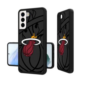 Miami Heat Monocolor Design Galaxy Bump Case