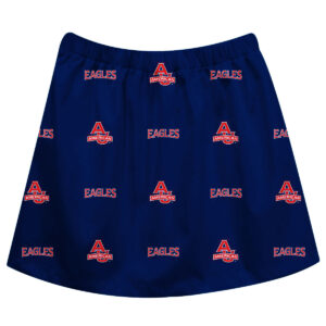 Girls Infant Navy American University Eagles All Over Print Skirt