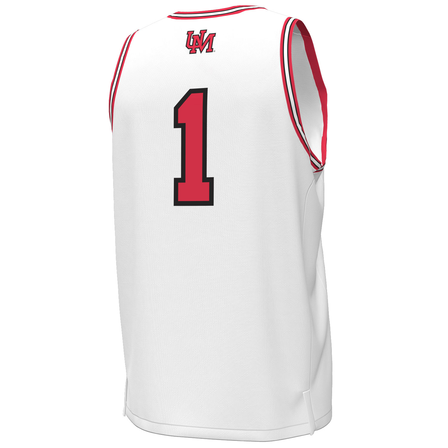 Men's Under Armour #1 White Maryland Terrapins Throwback Replica Basketball Jersey - Image 7