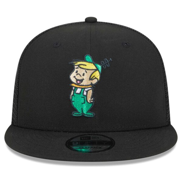 Men's New Era Black The Jetsons Elroy Jetson Trucker 9FIFTY Snapback Hat - Image 8