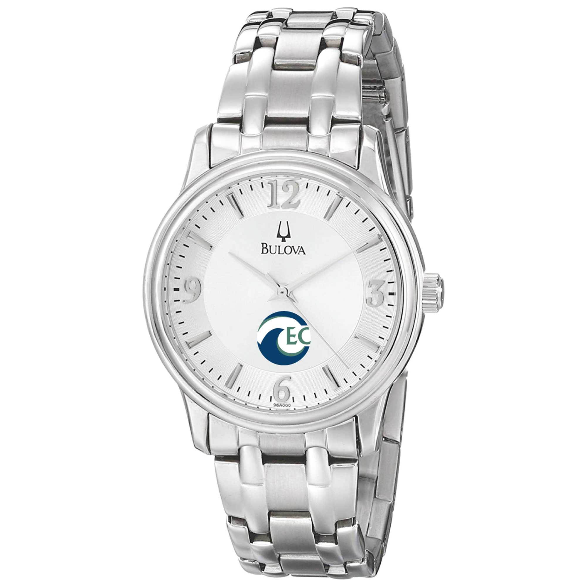 Men's Bulova Silver Eckerd Tritons Stainless Steel Quartz Watch