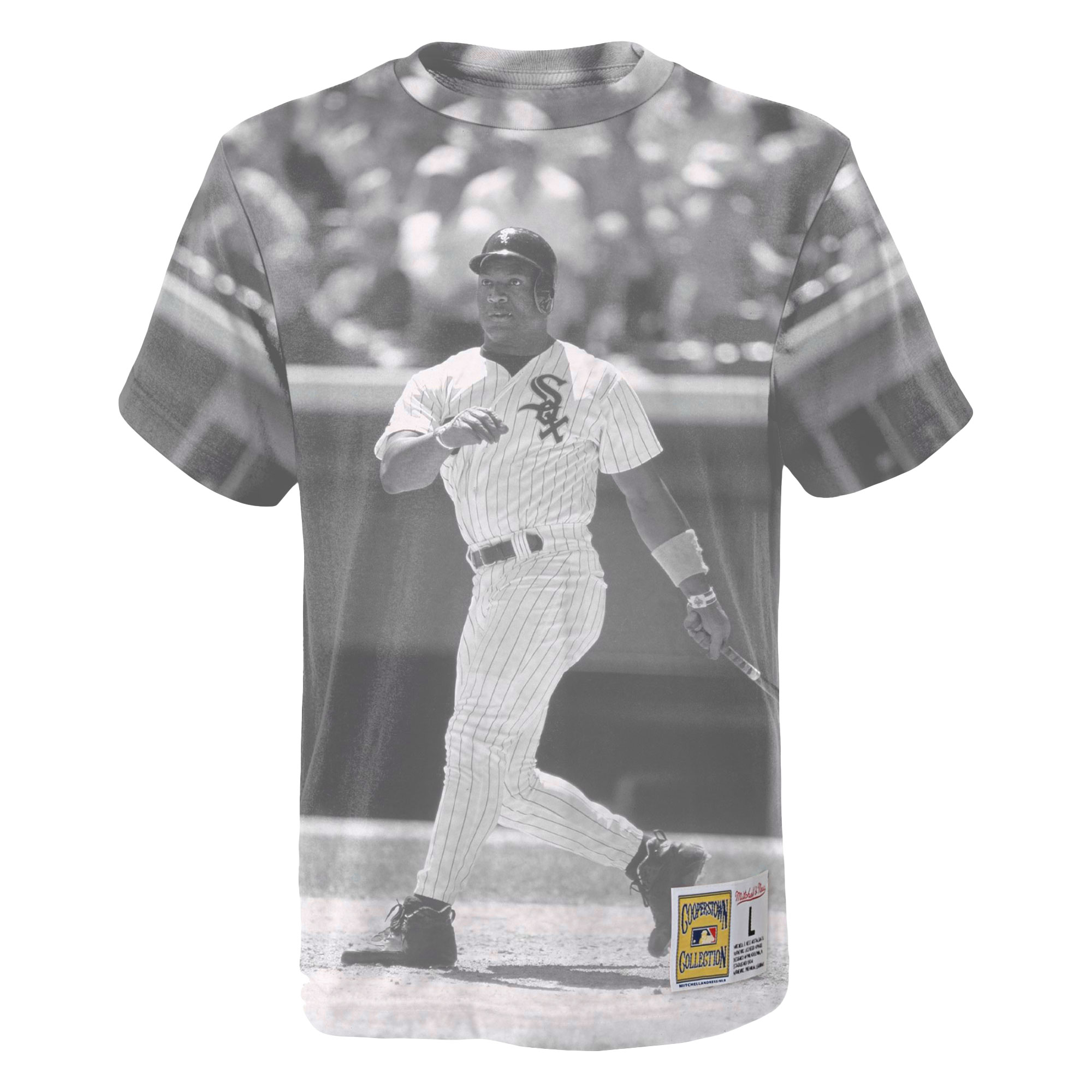 Youth Mitchell & Ness Bo Jackson White Chicago White Sox Sublimated Player T-Shirt - Image 6