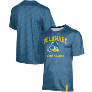 Men's ProSphere  Royal Delaware Fightin' Blue Hens Figure Skating Logo T-Shirt